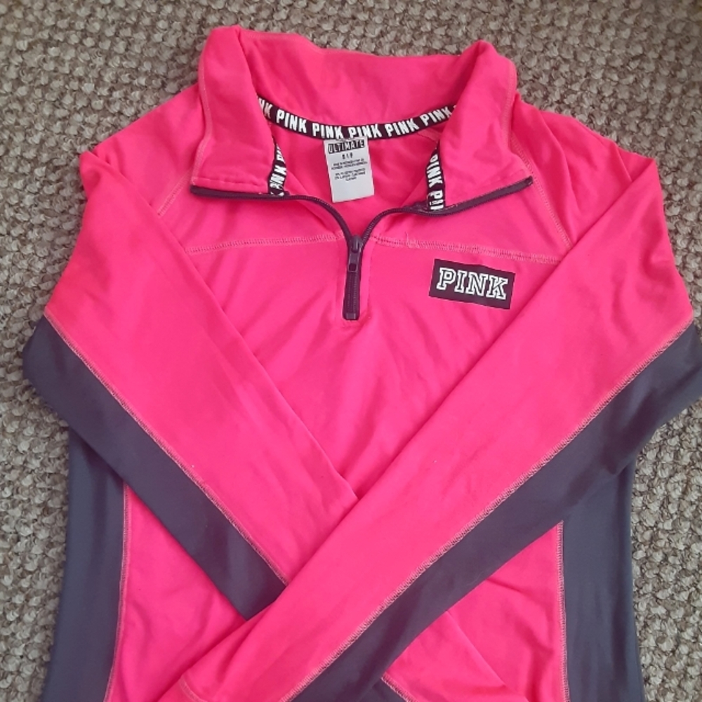 Small PINK athletic long sleeve